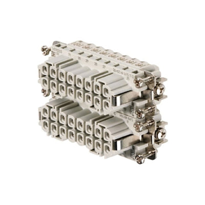 1650900000 by Weidmuller - INSERT FEMALE 16POS+1GND SCREW
