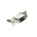 165X16909X by Conec - METAL DUSTCAP FOR 9P D-SUB