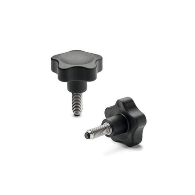 166283 by Elesa USA Corporation - VC.692-SST-P-P, LOBE KNOBS WITH