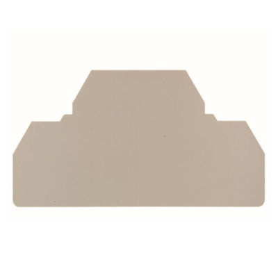 1674730000 by Weidmuller - CONNECTOR TERM BLK END PLATE RAIL BG