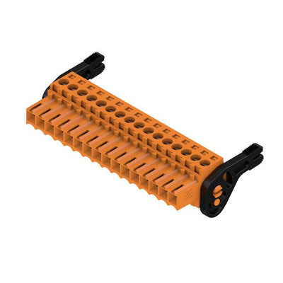 1687790000 by Weidmuller - TERM BLOCK PLUG 16POS STR 3.5MM