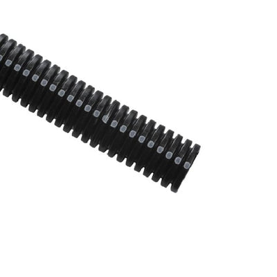 169-60018 by HellermannTyton - SLIT WRAP 3/8"" X 100' BLK/GRY