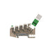 1698170000 by WeidmÃ¼ller - CONNECTOR TERM BLK MT BASE RAIL BG 4P