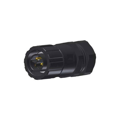 17-400463 by Conec - CONNECTOR PLUG MALE 3POS GOLD CRIMP