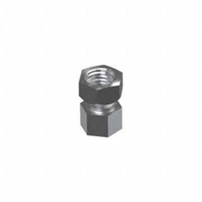 1701 by Keystone Electronics - SHAFT LOCK NUT 1/2"" BRASS 3/8-32
