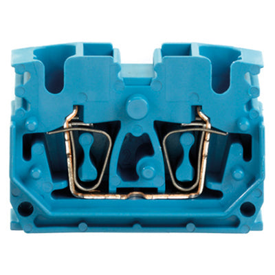 1704550000 by Weidmuller - TERM BLK MIDDLE 4POS 10.2MM BLUE