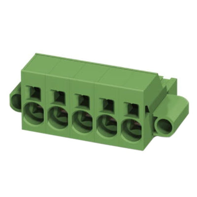1711404 by Phoenix Contact - TERM BLOCK PLUG 5POS STR 10.16MM