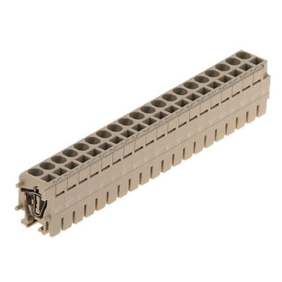 1711930000 by Weidmuller - CONNECTOR TERM BLK INT JUMPER BGE 1P