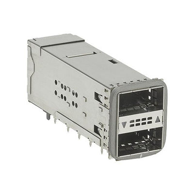 171565-1003 by Molex - ZQSFP+ STKD 2X1 CONN W/ELASTOMER