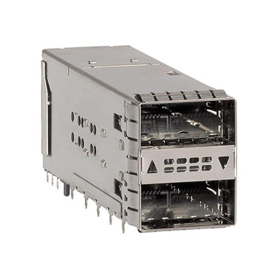 1717221001 by Molex - CONNECTOR ZQSFP+ RCPT CAGE 2X1 76P RA
