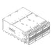 1717223002 by Molex - CONNECTOR ZQSFP+ RCP CAGE 2X3 228P RA