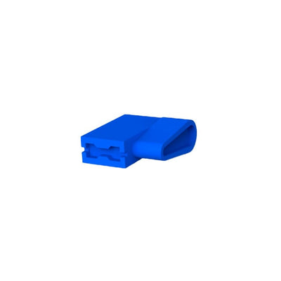 1717269-1 by TE Connectivity AMP Connectors - CONNECTOR RECPT SLEEVE 0.187 1POS BLUE