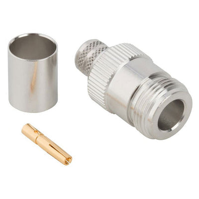 172209 by Amphenol RF - CONNECTOR N JACK STR 50OHM CRIMP