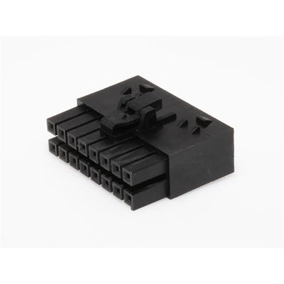 172258-1116 by Molex - ULTRA-FIT RCPT HSG DUAL V0 BLK T