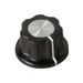 1100 by Davies Molding, LLC - KNOB FLUTED W/SKIRT 0.250"" PHEN