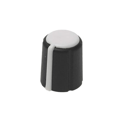 1221-J by Davies Molding, LLC - KNOB SERRATED 0.236"" PLASTIC