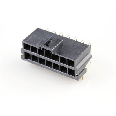 1723163114 by Molex - ULTRAFIT HDR RT 2R BLK 14 CKT TI