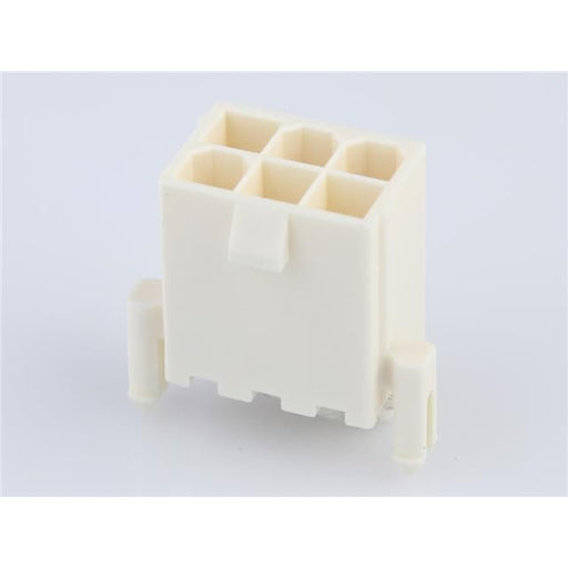 1724470706 by Molex - MINIFITJR VRT HDR W/PEG 06CKT SN