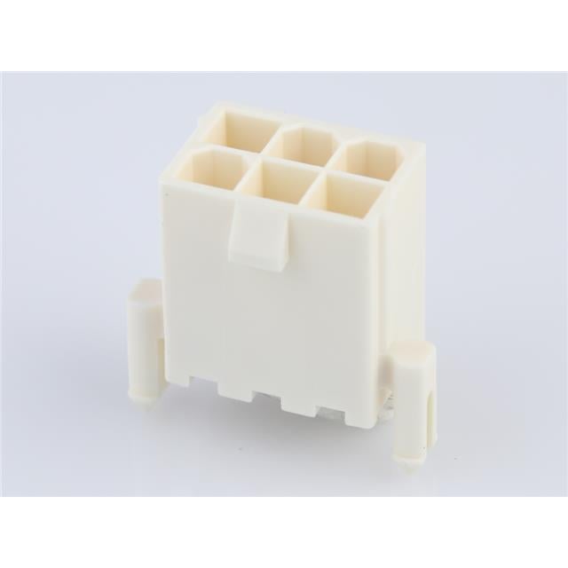 1724470706 by Molex - MINIFITJR VRT HDR W/PEG 06CKT SN