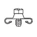 1727040122 by Molex - FCT SPRING CLIP W/ SCREW