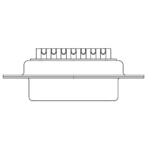 1727040168 by Molex - CONNECTOR D-SUB RCPT 15POS SLDR CUP