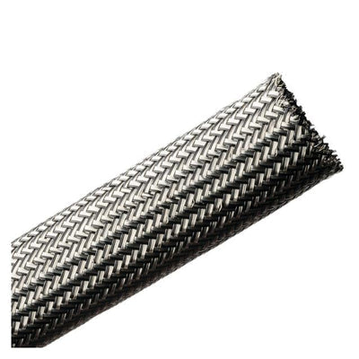 173-01400 by HellermannTyton - EXPAND SLEEVE 328' SILVER/BLACK