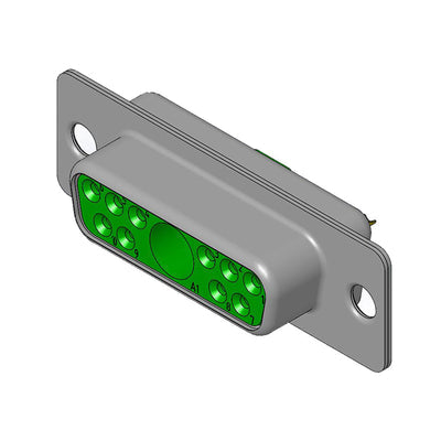 1731070103 by Molex - CONNECTOR D-SUB RCPT 11POS PNL MNT