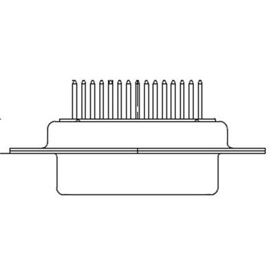 173109-0139 by Molex - FCT DSUB STR PC RCPT 37 PN