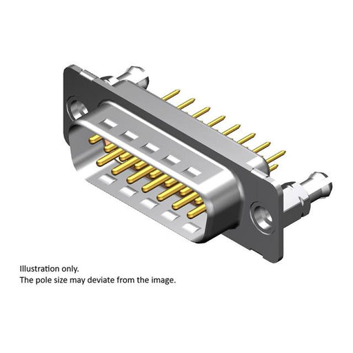 1731090256 by Molex - FCT DSUB STR PC PLG 09 PN W/SNAP