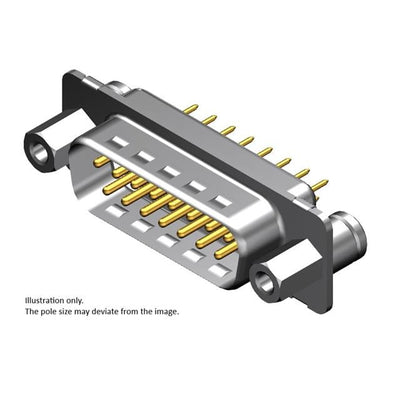1731090549 by Molex - FCT DSUB STR PC PLG 09 PN W/CLIN