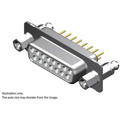 1731090582 by Molex - FCT DSUB STR PC RCPT 09 PN W/SNA