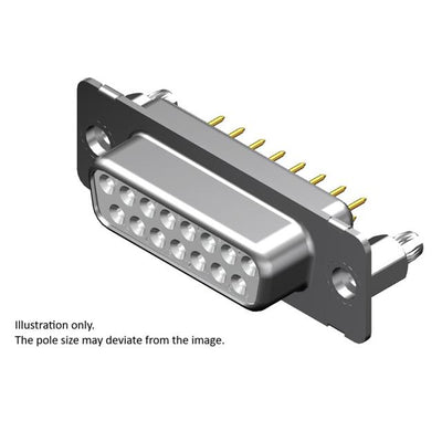 1731090798 by Molex - FCT DSUB STR PC RCPT 25 PN W/SNA