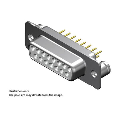 1731090808 by Molex - FCT DSUB STR PC RCPT 09 PN W/CLI