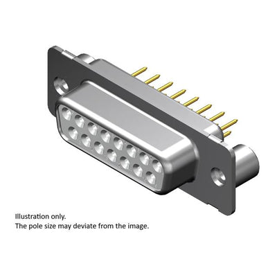 1731090854 by Molex - FCT DSUB STR PC RCPT 09 PN W/CLI