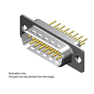 1731090935 by Molex - FCT DSUB STR PC PLG 37 PN