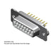 1731090974 by Molex - FCT DSUB STR PC RCPT 09 PN W/CLI