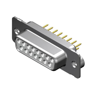 1731090980 by Molex - FCT DSUB STR PC RCPT 15 PN W/CLI