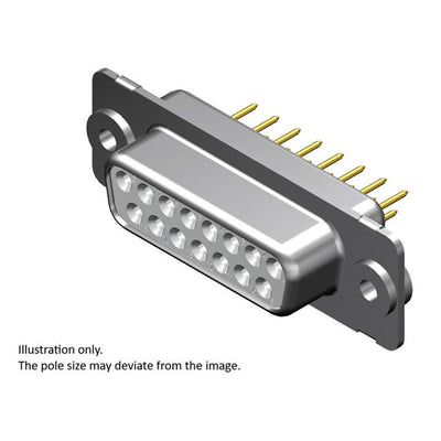 1731090999 by Molex - FCT DSUB STR PC RCPT 25 PN W/FLO