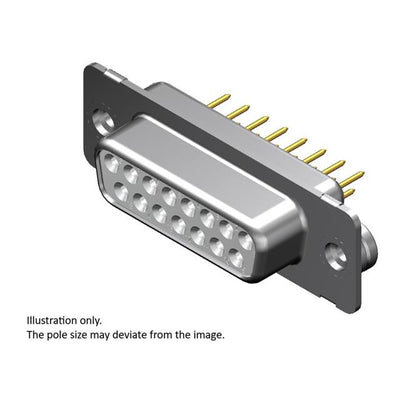 1731091011 by Molex - FCT DSUB STR PC RCPT 25 PN W/CLI