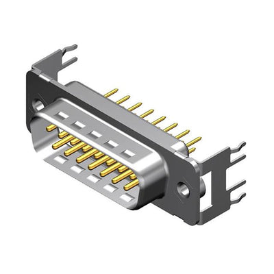 1731091258 by Molex - FCT DSUB STR PC PLG 15 PN W/LATC