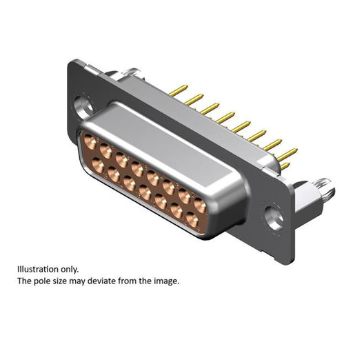 1731092254 by Molex - FCT DSUB STR PC RCPT 37 PN