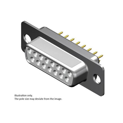 1731092452 by Molex - FCT DSUB STR PC RCPT 25 PN
