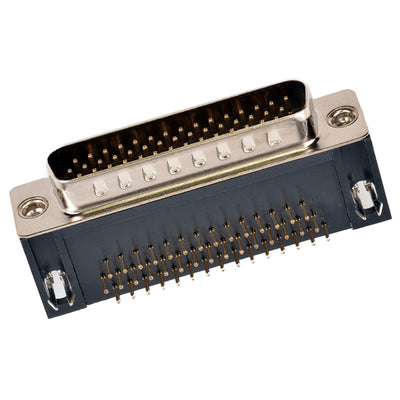 1731130107 by Molex - CONNECTOR D-SUB HD PLUG 44P R/A SLDR