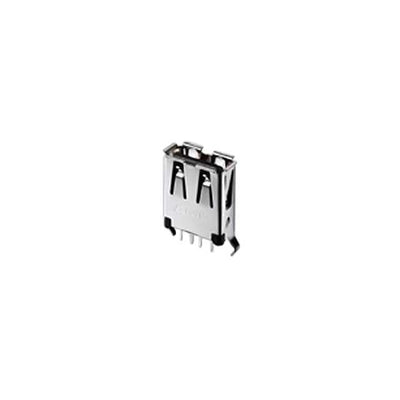 1734366-4 by TE Connectivity AMP Connectors - CONNECTOR RECPT USB2.0 TYPEA 4POS VERT