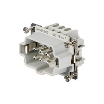 1745820000 by WeidmÃƒÂ¼ller - INSERT MALE 6POS+1GND CLAMP