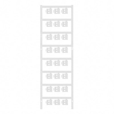 1758320001 by WeidmÃ¼ller - WIRE MARKER CLIP-ON 5.8X12MM WHT