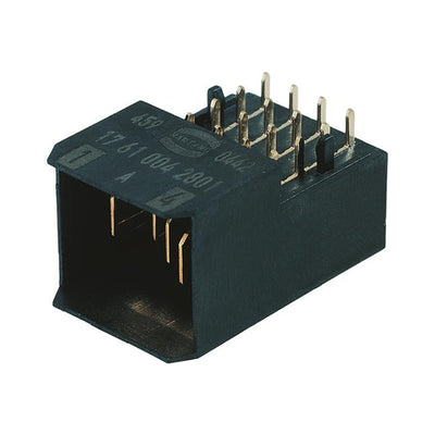 17610042802 by HARTING - CONNECTOR PLUG BLADE PWR 4POS EDGE MT