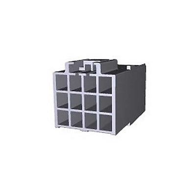 176289-9 by TE Connectivity AMP Connectors - CONNECTOR RECPT HSG 12POS 3.96MM