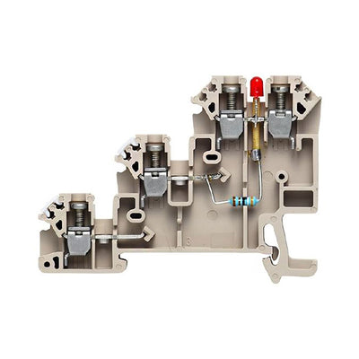 1783950000 by Weidmuller - CONNECTOR TERM BLK FEED THRU 12-22AWG