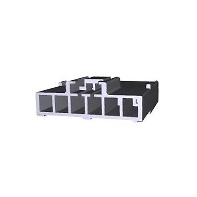 178480-1 by TE Connectivity AMP Connectors - CONNECTOR RECPT HSG 6POS 3.96MM